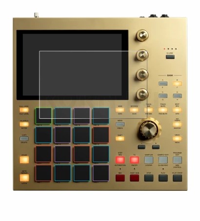 Image of the device Akai MPC One with a wide variety of screen protectors.