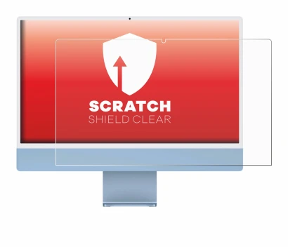 Image of the device Apple iMac 24" M1 2021 with a wide variety of screen protectors.