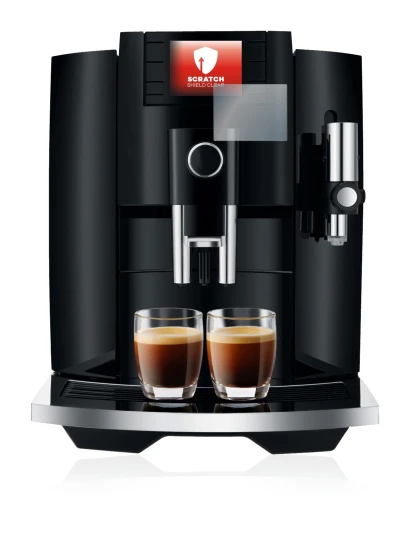 Image of the device Jura E8 (EB) with a wide variety of screen protectors.