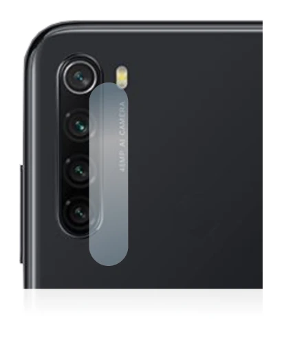 Image of the device Xiaomi Redmi Note 8 2021 (ONLY Camera Lens) with a wide variety of screen protectors.