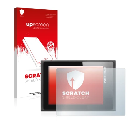 Front side of a product packaging with the brand logo upscreen. Next to it is the device Apexcam M80 Air shown with the corres