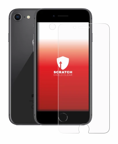 Image of the device Apple iPhone 8 (Front+Camera) with a wide variety of screen protectors.