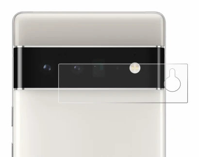 Image of the device Google Pixel 6 Pro (ONLY Camera Lens) with a wide variety of screen protectors.