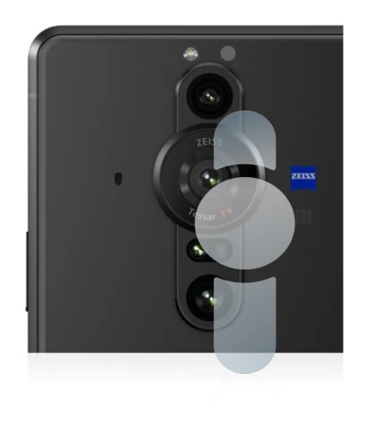 Image of the device Sony Xperia Pro-I (ONLY Camera Lens) with a wide variety of screen protectors.