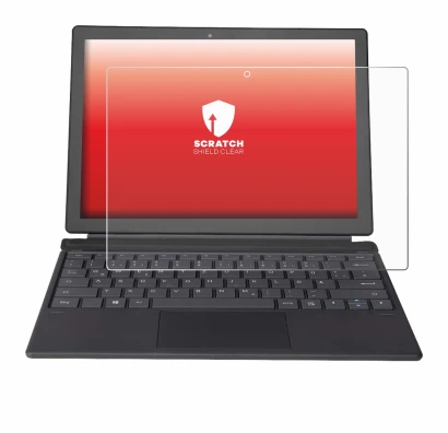 Image of the device Wortmann Terra Pad 1262 with a wide variety of screen protectors.