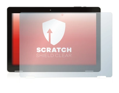 Image of the device Hannspree Pad Apollo 2 with a wide variety of screen protectors.