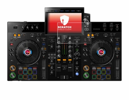Image of the device Pioneer XDJ-RX3 with a wide variety of screen protectors.