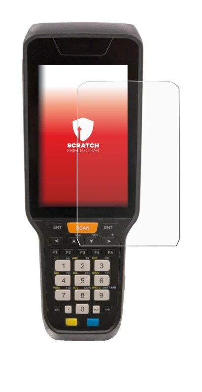 Image of the device Datalogic Skorpio X5 with a wide variety of screen protectors.
