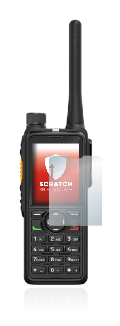 Image of the device Hytera HP785 with a wide variety of screen protectors.