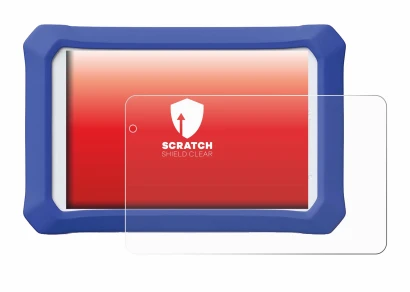 Image of the device Clementoni Clempad X Revolution with a wide variety of screen protectors.