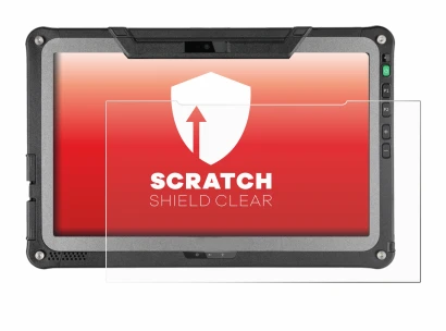 Image of the device Getac F110 G6 with a wide variety of screen protectors.