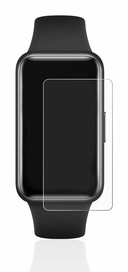 Image of the device Huawei Band 7 with a wide variety of screen protectors.