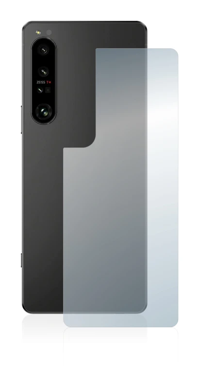 Image of the device Sony Xperia 1 IV (Back) with a wide variety of screen protectors.