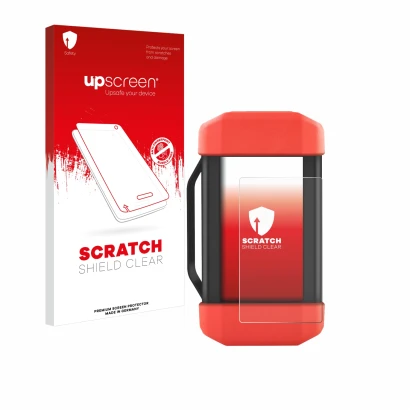 Front side of a product packaging with the brand logo upscreen. Next to it is the device Launch SRDs SmartLink shown with the 