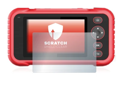 Image of the device Launch CRP 123 / 129 EVO with a wide variety of screen protectors.