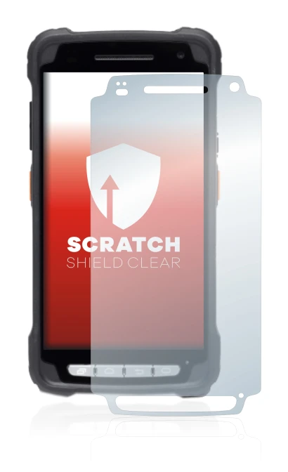 Image of the device Janam XT3 with a wide variety of screen protectors.