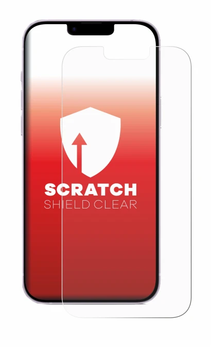 Image of the device Apple iPhone 14 Plus with a wide variety of screen protectors.