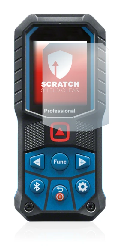Image of the device Bosch GLM 50-27 C with a wide variety of screen protectors.