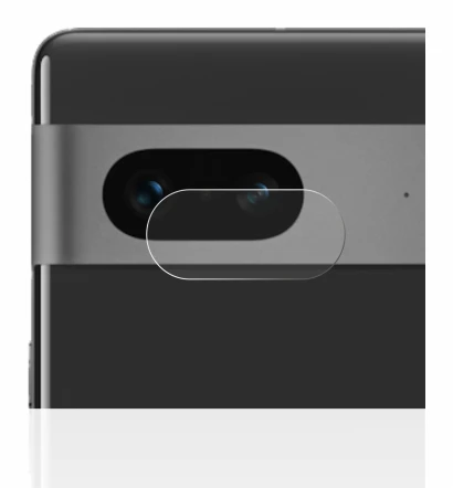 Image of the device Google Pixel 7 (ONLY Camera Lens) with a wide variety of screen protectors.