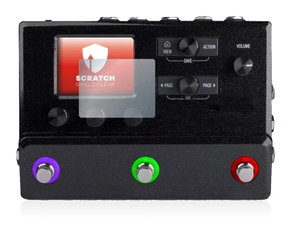 Image of the device Line 6 hx stomp with a wide variety of screen protectors.