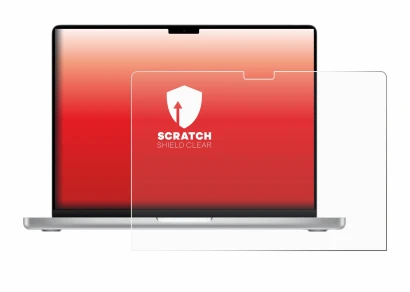 Image of the device Apple MacBook Pro 14" M2 2023 with a wide variety of screen protectors.
