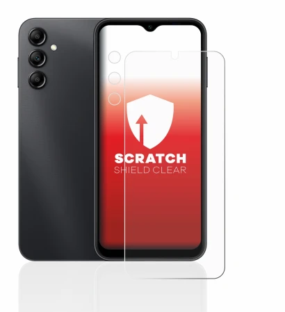 Image of the device Samsung Galaxy A14 4G (Front+Camera) with a wide variety of screen protectors.