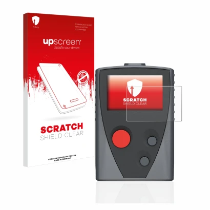 Front side of a product packaging with the brand logo upscreen. Next to it is the device Swissphone Boss 935 shown with the co