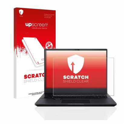 Front side of a product packaging with the brand logo upscreen. Next to it is the device ASUS ProArt StudioBook 16 OLED shown 
