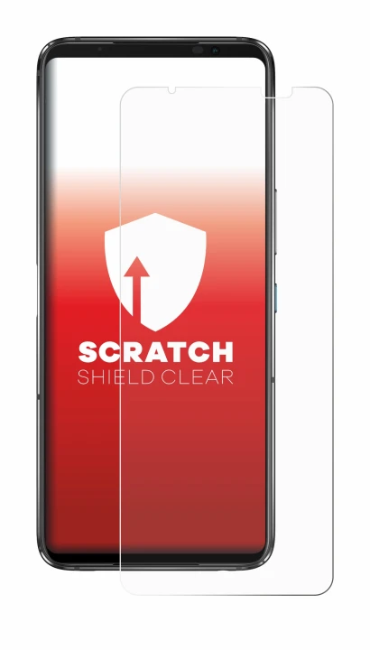 Image of the device ASUS ROG Phone 7 Ultimate with a wide variety of screen protectors.