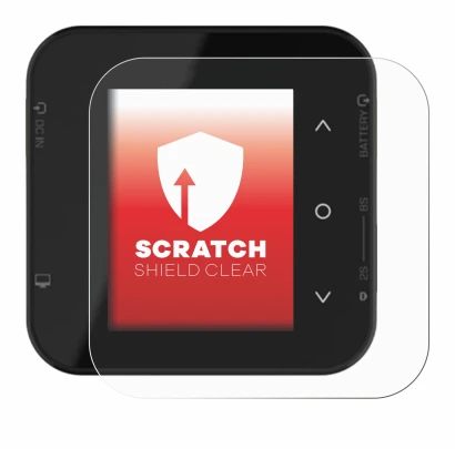 Image of the device ISDT Air8 with a wide variety of screen protectors.