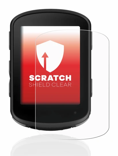 Image of the device Garmin Edge 540 with a wide variety of screen protectors.