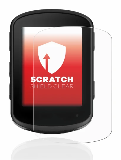 Image of the device Garmin Edge 840 with a wide variety of screen protectors.