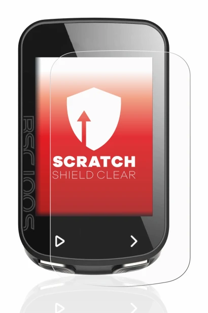 Image of the device iGPSPORT BSC100S with a wide variety of screen protectors.