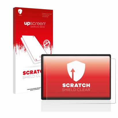 Front side of a product packaging with the brand logo upscreen. Next to it is the device Jumper EZpad M11 shown with the corre