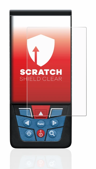 Image of the device Bosch GLM 100-25c with a wide variety of screen protectors.
