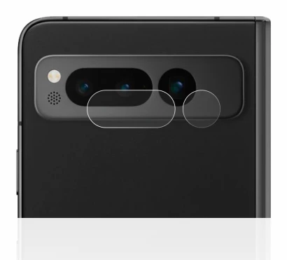 Image of the device Google Pixel Fold (ONLY Camera Lens) with a wide variety of screen protectors.