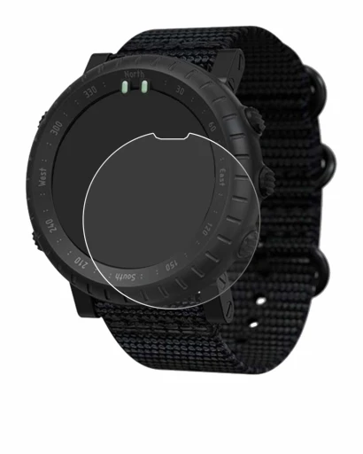 Image of the device Suunto Core Alpha with a wide variety of screen protectors.