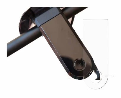 Image of the device NIU KQi3 Max with a wide variety of screen protectors.