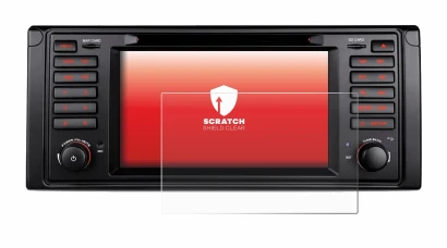 Image of the device Xtrons IQ7039B with a wide variety of screen protectors.