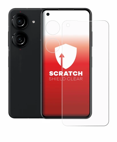 Image of the device ASUS ZenFone 10 (Front+Camera) with a wide variety of screen protectors.