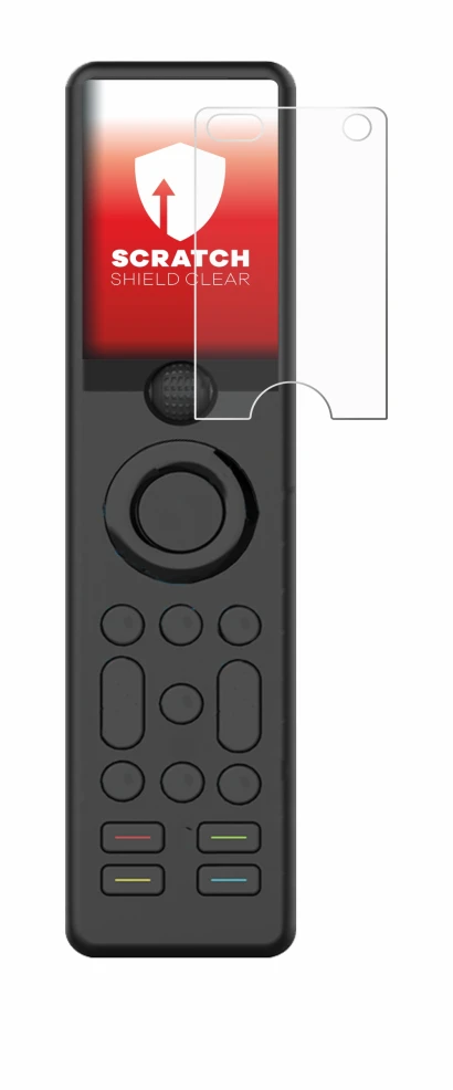 Image of the device Sofabaton X1 with a wide variety of screen protectors.