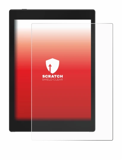 Image of the device Boox Tab Mini C with a wide variety of screen protectors.