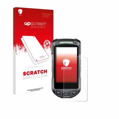 Front side of a product packaging with the brand logo upscreen. Next to it is the device Keyence BT-A700 shown with the corres