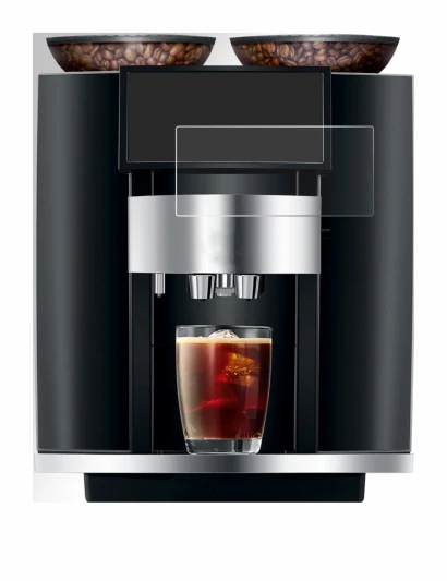 Image of the device Jura Giga 10 with a wide variety of screen protectors.