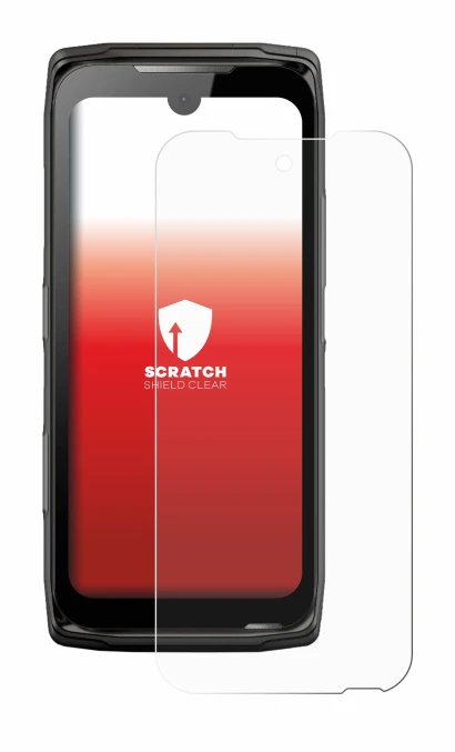 Image of the device Crosscall Core-Z5 with a wide variety of screen protectors.