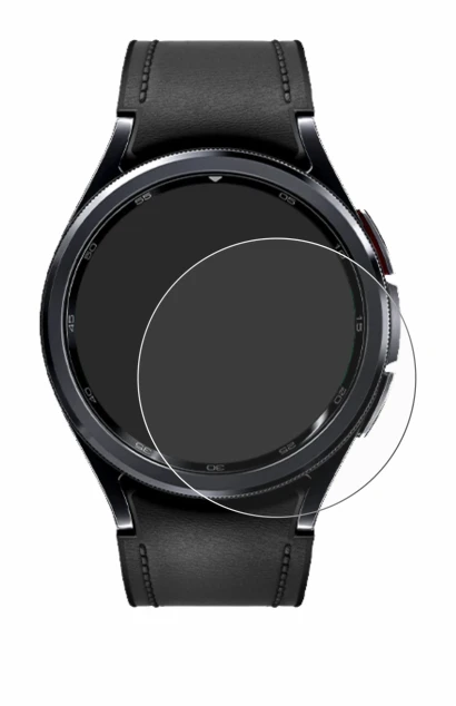 Image of the device Samsung Galaxy Watch 6 Classic (43 mm) with a wide variety of screen protectors.