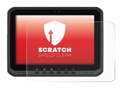 Image of the device Zebra ET65 with a wide variety of screen protectors.