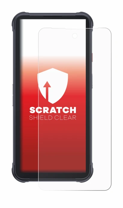 Image of the device Cubot King Kong Power with a wide variety of screen protectors.