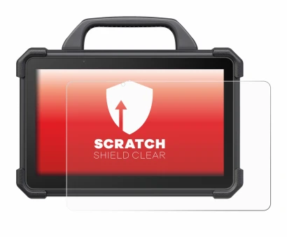 Image of the device Launch X-431 Tab VII (Tab 7) Elite with a wide variety of screen protectors.