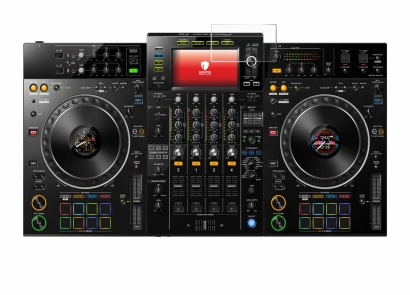 Image of the device Pioneer XDJ -XZ with a wide variety of screen protectors.